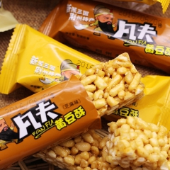 湖北荆州特产凡夫黄豆酥传统糕点 沙琪玛硬点心甜味散包装零售