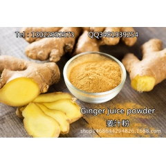 出口食品级 姜汁粉 生姜果汁纯粉 全水溶浓缩姜汁粉 生姜提取...