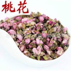 桃花茶批发供应优质桃花蕾茶山东新货 桃花干花草茶散装量大从优