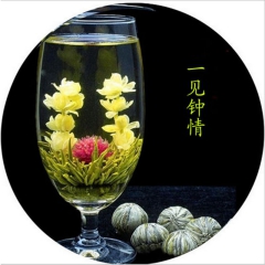 工艺花茶 礼品茶 会开花的茶 一见钟情观赏茶 花草茶创意观赏...