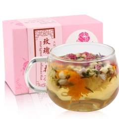 玫瑰组合花茶 抗衰美白美容女性美颜调经茶叶养生调理内分泌皮肤