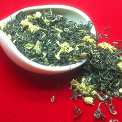四川茶叶批发 茉莉花茶 炒花飘雪散装 10斤起包邮