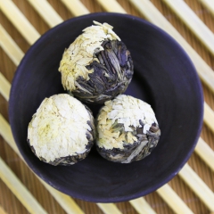 云南特产双盛 花草茶系列 清热养生茶鲜花茶 菊花普洱茶龙珠