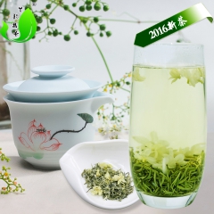 峨眉山散装茶叶批发  飘雪类甘露飘雪 全芽茉莉花茶 一斤也批...