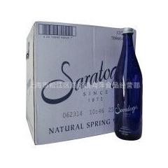 美国原装进口Saratoga盛棠天然矿泉水无气828ml*1...