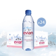 evian/依云天然矿泉水500ml*24瓶