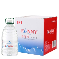 芬尼湾 加拿大进口 冰川饮用天然水 5L*4 弱碱 整箱 桶...