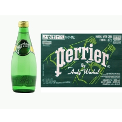进口批发法国Perrier巴黎水天然含气矿泉水 330ML*...
