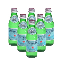 整箱 意大利进口SanPellegrino圣培露天然有气矿泉...