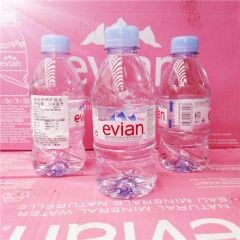 批发 法国原装进口Evian依云矿泉水330ml*24 矿泉...