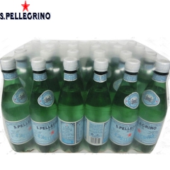 供应意大利 原瓶进口圣培露充气天然 矿泉水 饮料 批发代理