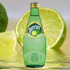 巴黎水Perrier 天然有气矿泉水   柠檬味 法国进口 ...