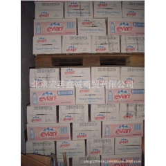 进口矿泉水  依云矿泉水330ML*24瓶装(塑料瓶)新日期...