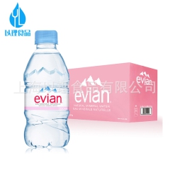 Evian依云 天然矿泉水 330ml*24 原装进口