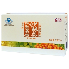 完美牌低聚果糖沙棘茶（固体饮料） 5g/袋*30袋