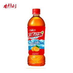 【饮料厂家】供应 冰红茶，冰绿茶，茶饮料 500ml小瓶装
