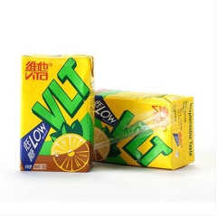 香港进口维他柠檬茶饮料 250ml港版vitasoy柠檬茶原...