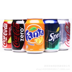 香港可口可乐原味汽水 零度可乐 碳酸饮料 24罐*330ml...