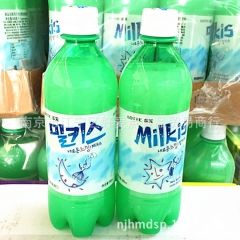 韩国进口LOTTE乐天 妙可心碳酸饮料 牛奶苏打500ml*...