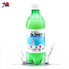 韩国进口 九日牌牛奶味苏打水500ML碳酸饮料