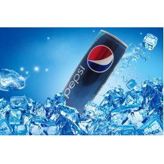 韩国原装进口 乐天百事听装可乐 冰爽可口碳酸饮料 30瓶/件