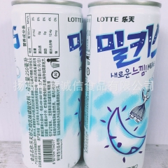 乐天 秒之吻 乳味碳酸饮料 250ml