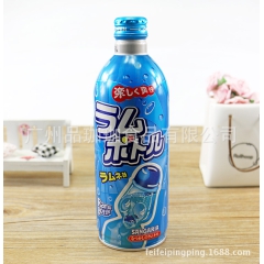 日本进口sangaria三佳利(苏打味)波子汽水500ml ...
