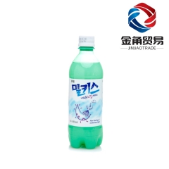 新品进口 milkiss韩国绿色饮料 奶味碳酸饮料 一件代发