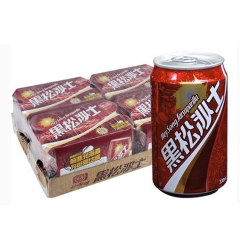 台湾进口 黑松沙士碳酸饮料 330ml 24罐整箱 2016...