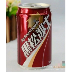 台湾黑松沙士汽水 碳酸饮料  24罐*330ml毫升1箱 每...