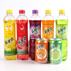 只供应福州 货源批发直销 美年达各种口味碳酸饮料 超市商店食...