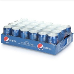 听装百事可乐 碳酸饮料 汽水 330ml*24/箱 七喜 美...