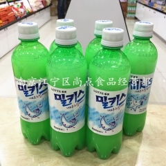 正品韩国进口LOTTE乐天妙之吻乳味碳酸饮料 500ml *...