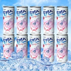 韩国妙之吻碳酸饮料 Lotte Milkis牛奶苏打草莓味2...