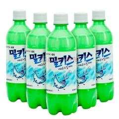 韩国进口饮料乐天妙之吻乳味碳酸饮料 500ml/1.5L 整...