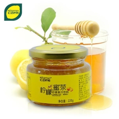 汇达柠檬蜂蜜茶220g柠檬茶冲饮柠檬蜂蜜茶 产地货源 厂家直...