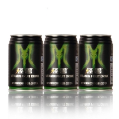 新品上市 怪兽280ML/罐 维生素果味饮料 绿色功能饮料