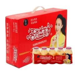 吾尚益菌多发酵型乳酸菌饮品含乳饮料 100ml*40瓶 营养...