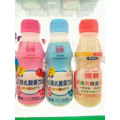 零脂肪乳酸菌饮料 含乳饮料 270ml台湾国农活益菌 优酪乳...