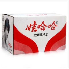 69包邮 娃哈哈纯净水596ml*24瓶 整箱  矿泉水 饮...