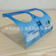 厂家定做商旅酒店免费饮用水 亚克力摆放架 亚克力饮料3D展示...
