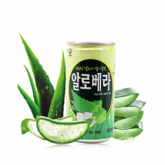 休闲零食饮料直销九日芦荟风味175ml韩国进口食品批发低价热...