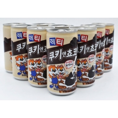 韩国东西曲奇可可风味饮料 可可味风味饮料 175ml 一板3...