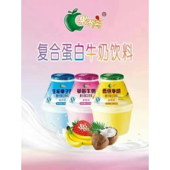 果不离   复合蛋白 牛奶 香蕉椰子味饮料 240ml