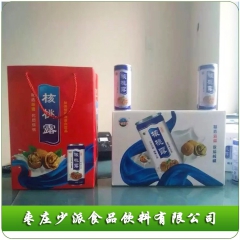 欢迎加盟 核桃奶 植物蛋白饮料 经常用脑 多喝六沃核桃露代理...