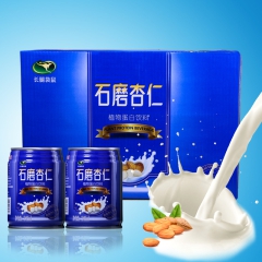 长腿袋鼠 石磨杏仁 植物蛋白饮料 杏仁露 240ml*20