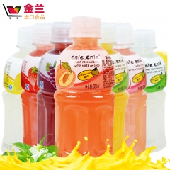 320ml*8瓶 韩国enle恩乐磨谷磨谷果汁饮料 果蔬汁软...