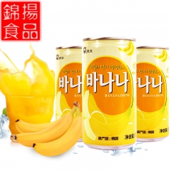 现货 韩国进口食品 九日牌香蕉汁175ml 进口饮料果蔬汁 ...