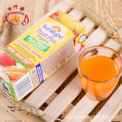 加拿大进口特产现货SunRype牌纯天然草莓香橙果蔬汁 20...