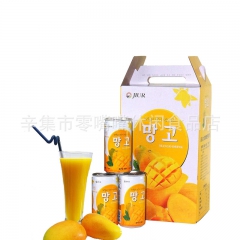 韩国九日芒果汁 进口饮料果蔬汁 180ml*15 特价促销
